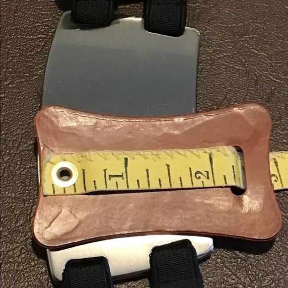 WCM New York Elastic Rectangular Shaped Belt Small 32.5”. - Picture 5 of 6